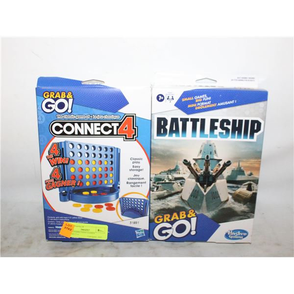 NEW HASBRO MINI GAMES CONNECT 4/