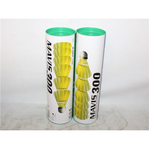 NEW YONEX BIRDIES 6/TUBE X 2