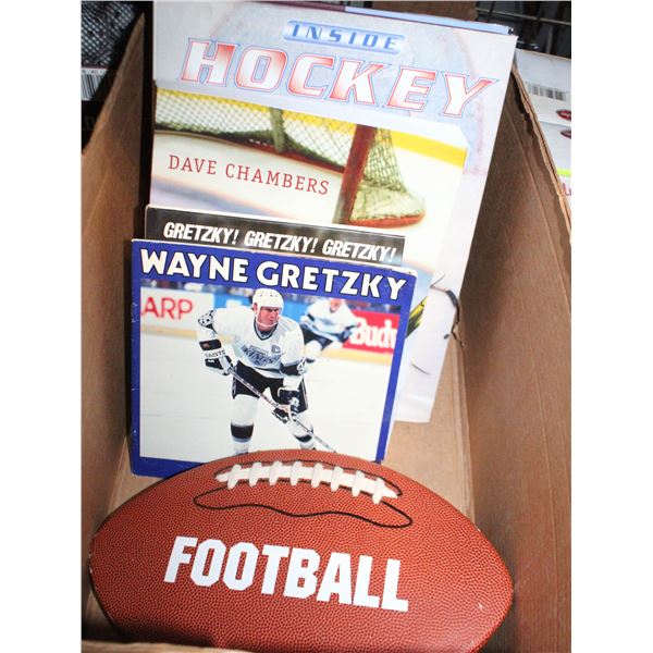 ESTATE GRETZKY & HOCKEY BOOK COLLECTION-ESTATE