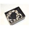 Image 1 : 18-INCH SILVER TONE TWISTED HERRINGBONE