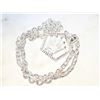 Image 1 : CUSTOM 23INCH SILVER-TONE PENDANT AND