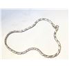 Image 1 : 62-GRAM PEWTER 20-INCH SNAKE NECKLACE
