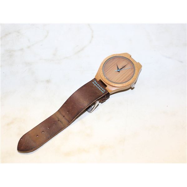 TREE HUT MEN'S WATCH FEATURES NATURAL