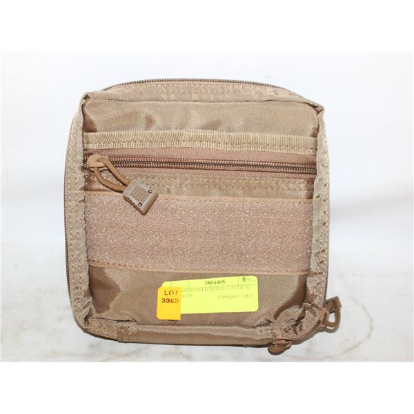 TAN-COLORED MOLLE TACTICAL UTILITY