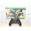 Image 1 : X-BOX ONE PDP CONTROLLER & 2 GAME LOT