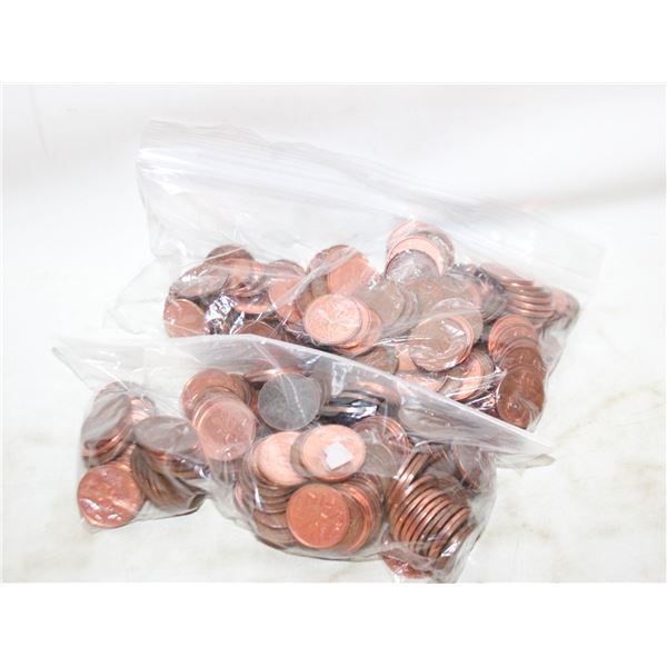 CANADIAN COPPER PENNIES 97% COPPER