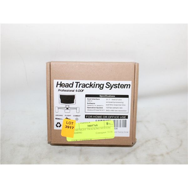 HEAD SIGHT TRACKING SYSTEM GAMING