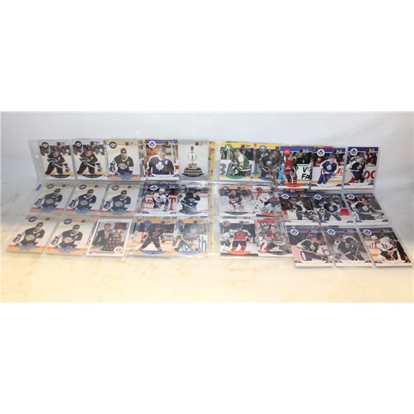 FLAT OF ASSORTED HOCKEY CARDS ESTATE
