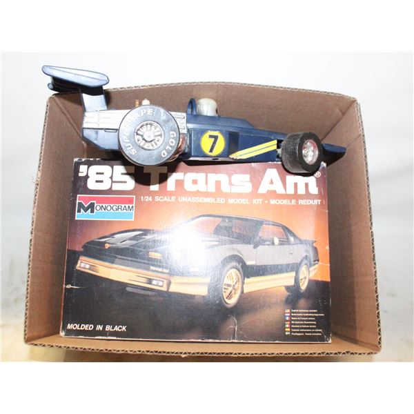 VINTAGE MODEL AND TOY CAR