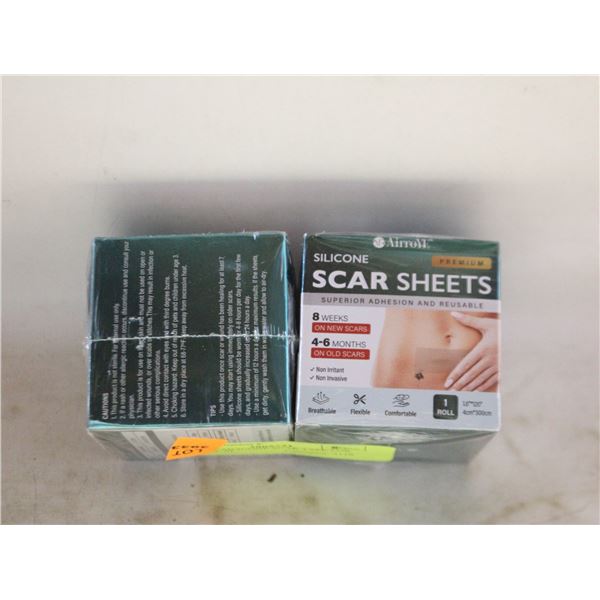 2 PACK SILICONE SCAR TAPE FOR SURGICAL
