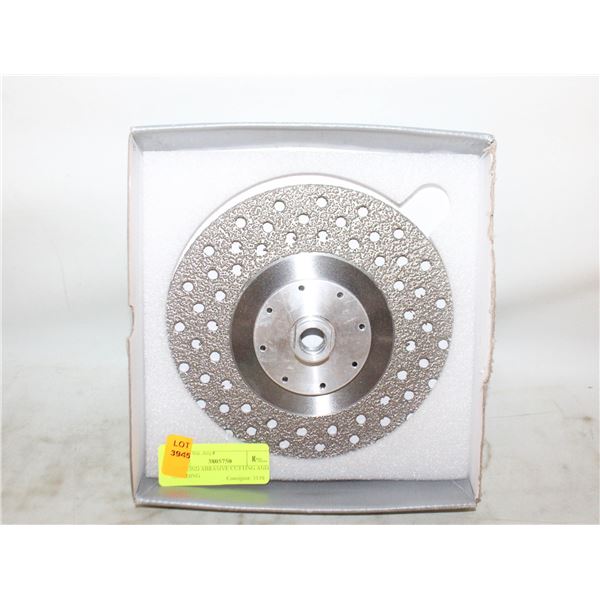 DIAMOND ABRASIVE CUTTING AND GRINDING
