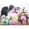 Image 1 : 11PRS ASSORTED SANDALS VARIOUS ADULT+KIDS SIZES