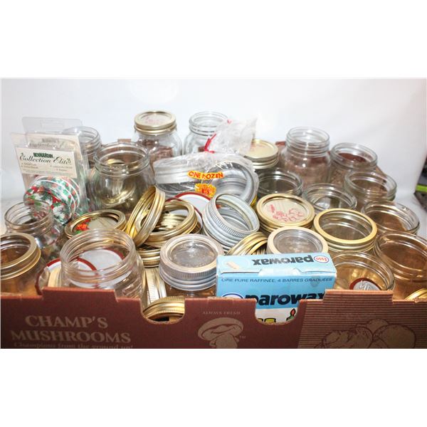 JARS GEM /MASON & MORE WITH LIDS