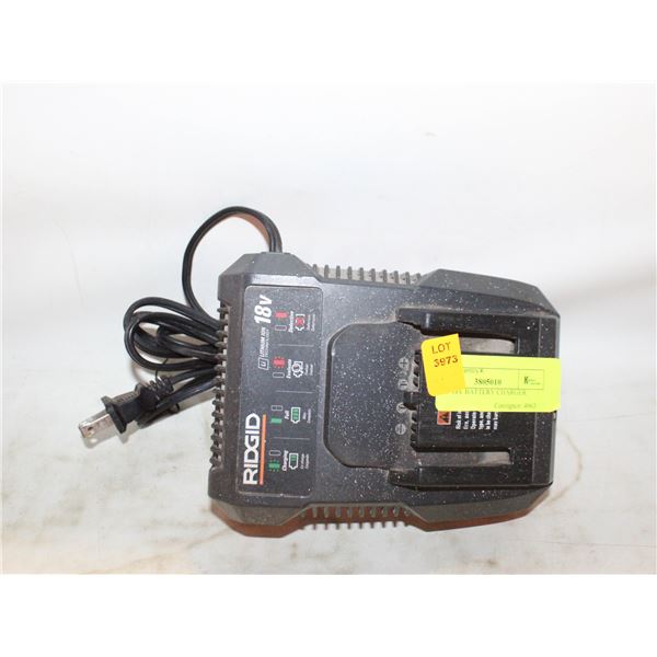 RIGID 18V BATTERY CHARGER