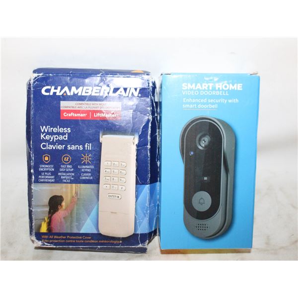 NEW SMART HOME VIDEO DOORBELL WITH