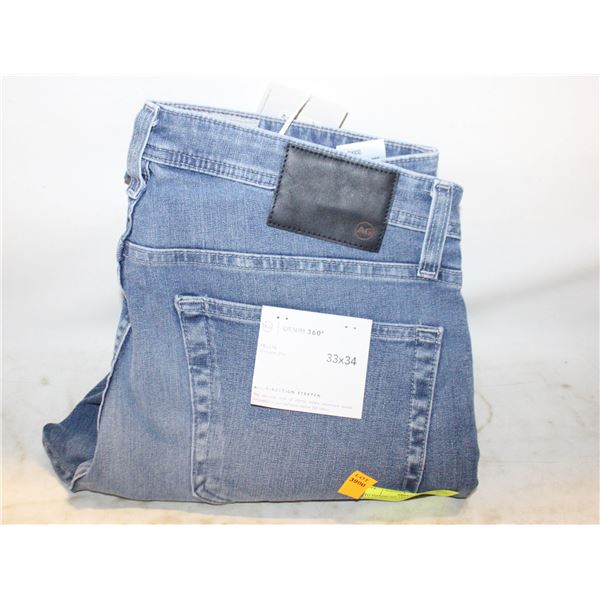 AG DENIM 360 TELLIS MODERN SLIM JEANS SIZE 33X34