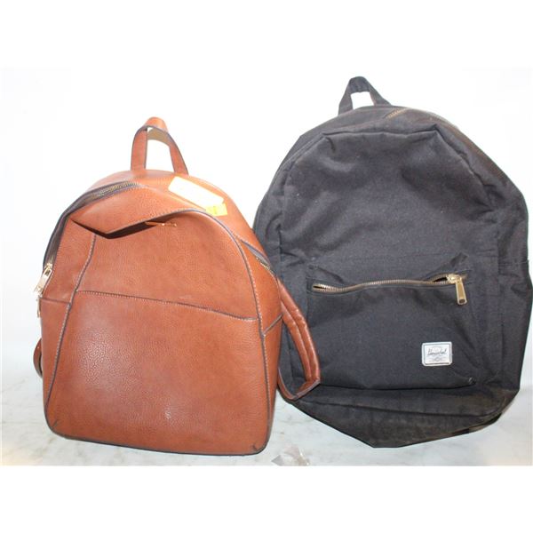 2 BACKPACKS