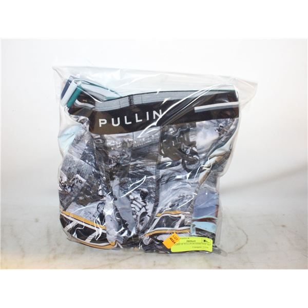 5 PAIRS OF PULLIN BOXERS SIZE XS
