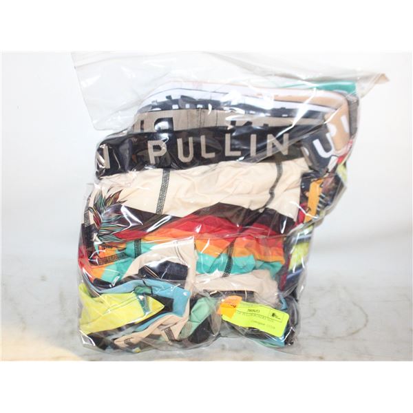 5 PAIRS OF PULLIN BOXERS SIZE SMALL