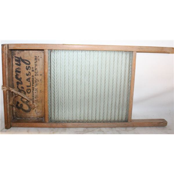 VANCOUVER MADE ANTIQUE WASHBOARD