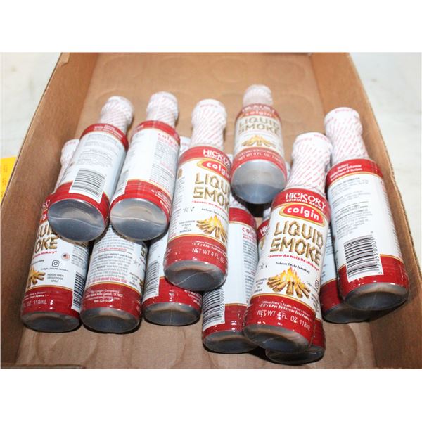 CASE OF 12 BOTTLES OF HICKORY FLAVOUR LIQUID SMOKE