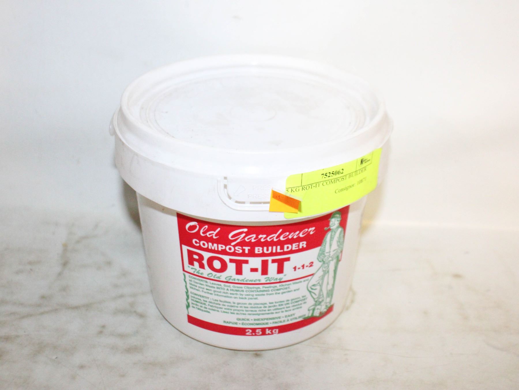 Compost Rotting Powder 2.5 KG ROT-IT COMPOST BUILDER 1-1-2