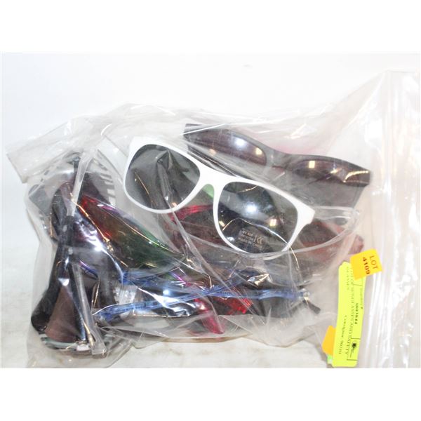 LOT OF SUNGLASSES AND SAFETY GLASSES