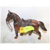 Image 1 : VINTAGE COPPER BRONZE HORSE WITH