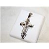Image 1 : NEW SILVER PLATED CROSS PENDANT