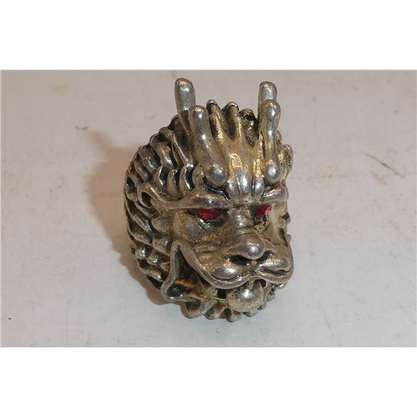 RED EYED DRAGON RING SIZE 9