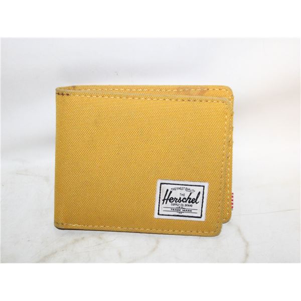 HERSCHEL SUPPLY CO WALLET MUSTARD YELLOW COLOUR