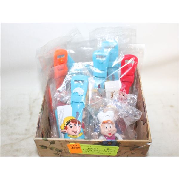 VINTAGE RICE KRISPIES WATCHES ALL TOGETHER-ESTATE