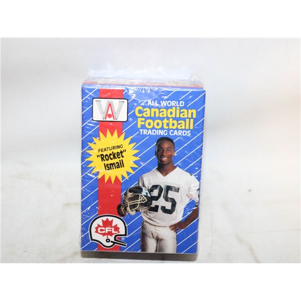 1991 CFL UNOPENED COLLECTOR CARDS-ESTATE