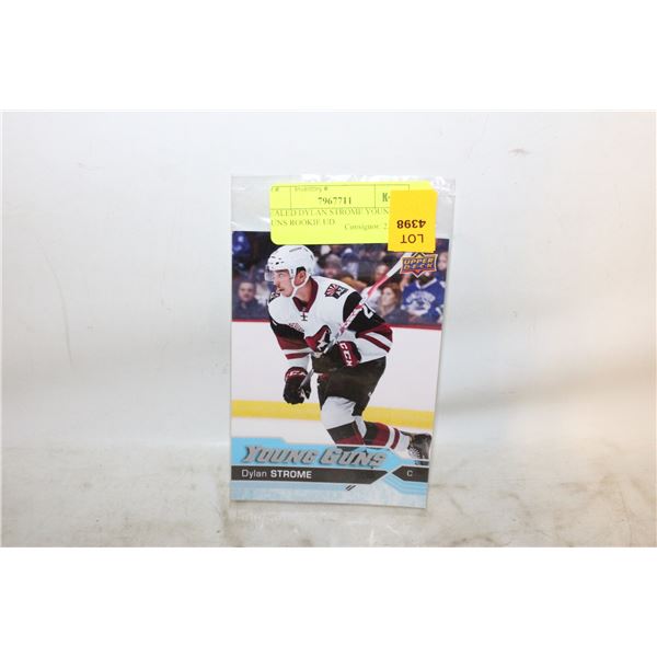 SEALED DYLAN STROME YOUNG GUNS ROOKIE UD
