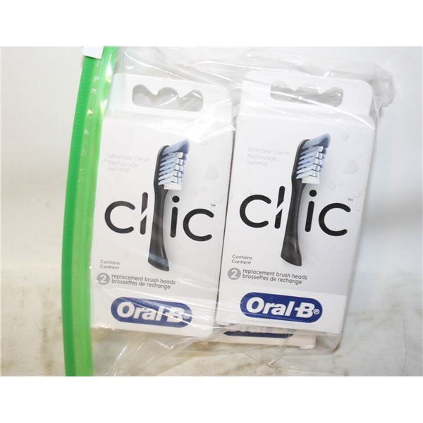 6 NEW ORAL B HEAD REPLACEMENTS