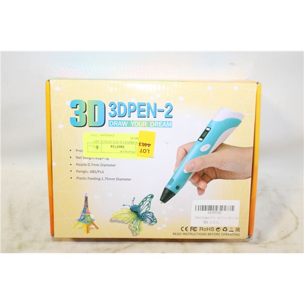 3D PEN PRINTER PEN PENCIL DIY COLORED