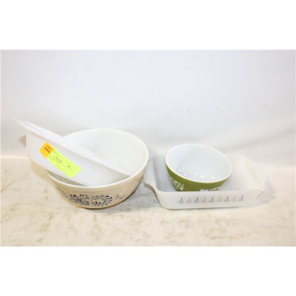 FIRE KING AND PYREX KITCHENWARE