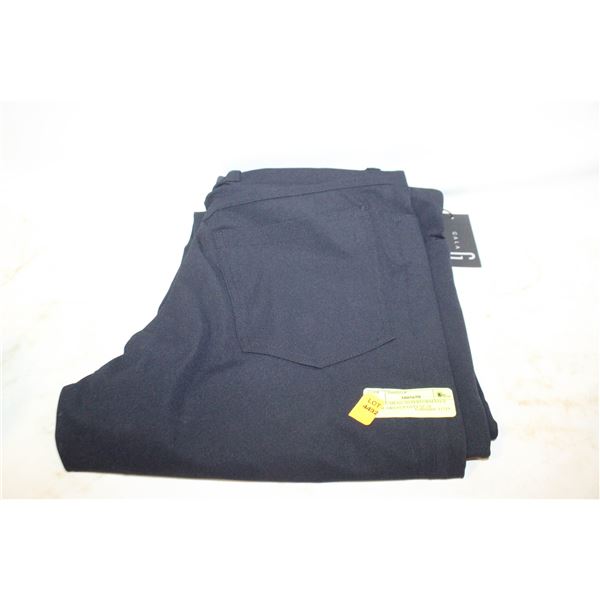 BALLIN MENS 3D PERFORMANCE WOOL DRESS PANTS SZ 34