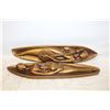 Image 1 : 2 ART DECO MUSES WALL HANGERS