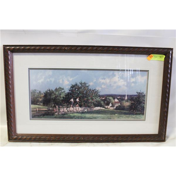 APPLE ORCHARD P.LANDRY 852/1250 CERTIF. ON BACK