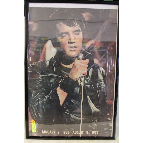 ELVIS FRAMED PICTURE
