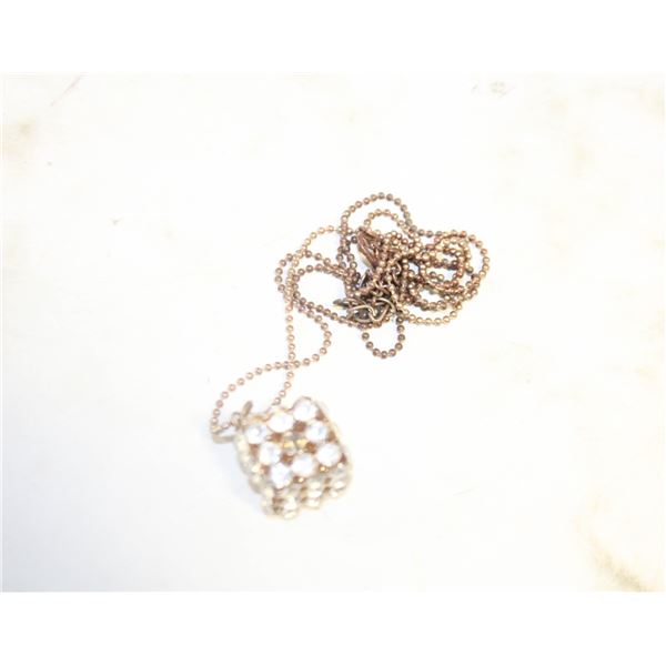 ROLLING DICE NECKLACE