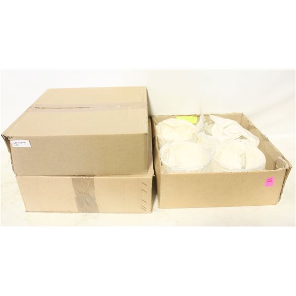 NEW 12 NAPA NAPPIES LARGE GLASS SIZES