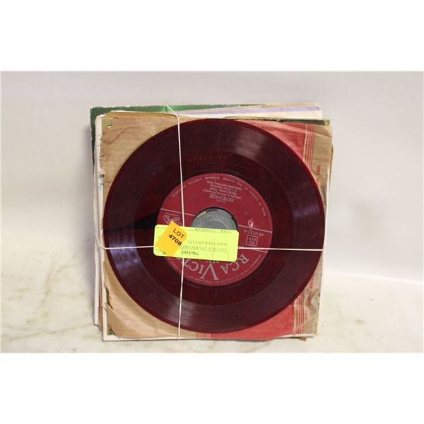 VINTAGE 45'S RECORDS ALL TOGETHER-ESTATE