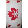 Image 1 : XXL CANADA FLAG 6FT X 3FT, WITH SNOWFLAKE AND