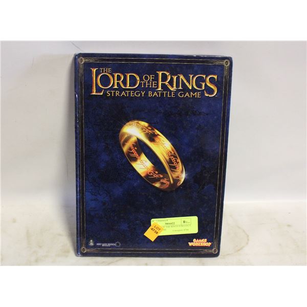 THE LORD OF THE RINGS STRATEGY BATTLE GAME