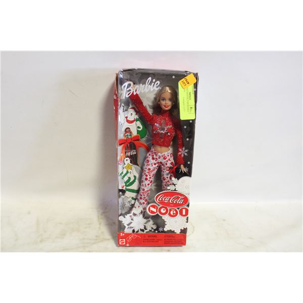 SEALED 2002 MATTEL COCA-COLA BARBIE NOEL