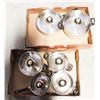 Image 1 : MATCHING SET OF 5 POTS / 1 PAN WITH LIDS, BRAND: