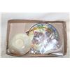 Image 1 : 4” ONYX TEALIGHT HOLDER & 6” KITTEN LIGHTCATCHER