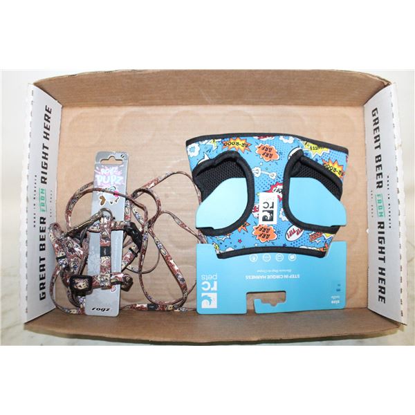 M DOG HARNESS SM HARNESS+LEASH
